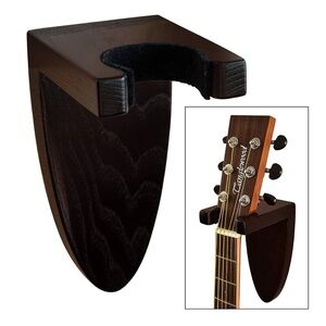 Black Guitar Wall‎ Mount